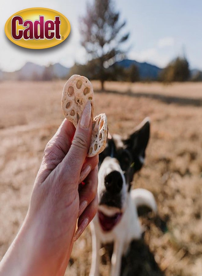 Cadet Gourmet Crunch'ems Homestyle Dog Treats, Natural Dog Chews with Real Chicken and Lotus Root, Chicken 'N Veggie Flavor, 10 Count (Pack of 1) - Image 2